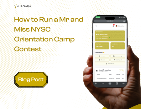 How to Run a Mr and Miss NYSC Orientation Camp Contest