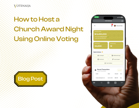 How to Host a Church Award Night Using Online Voting